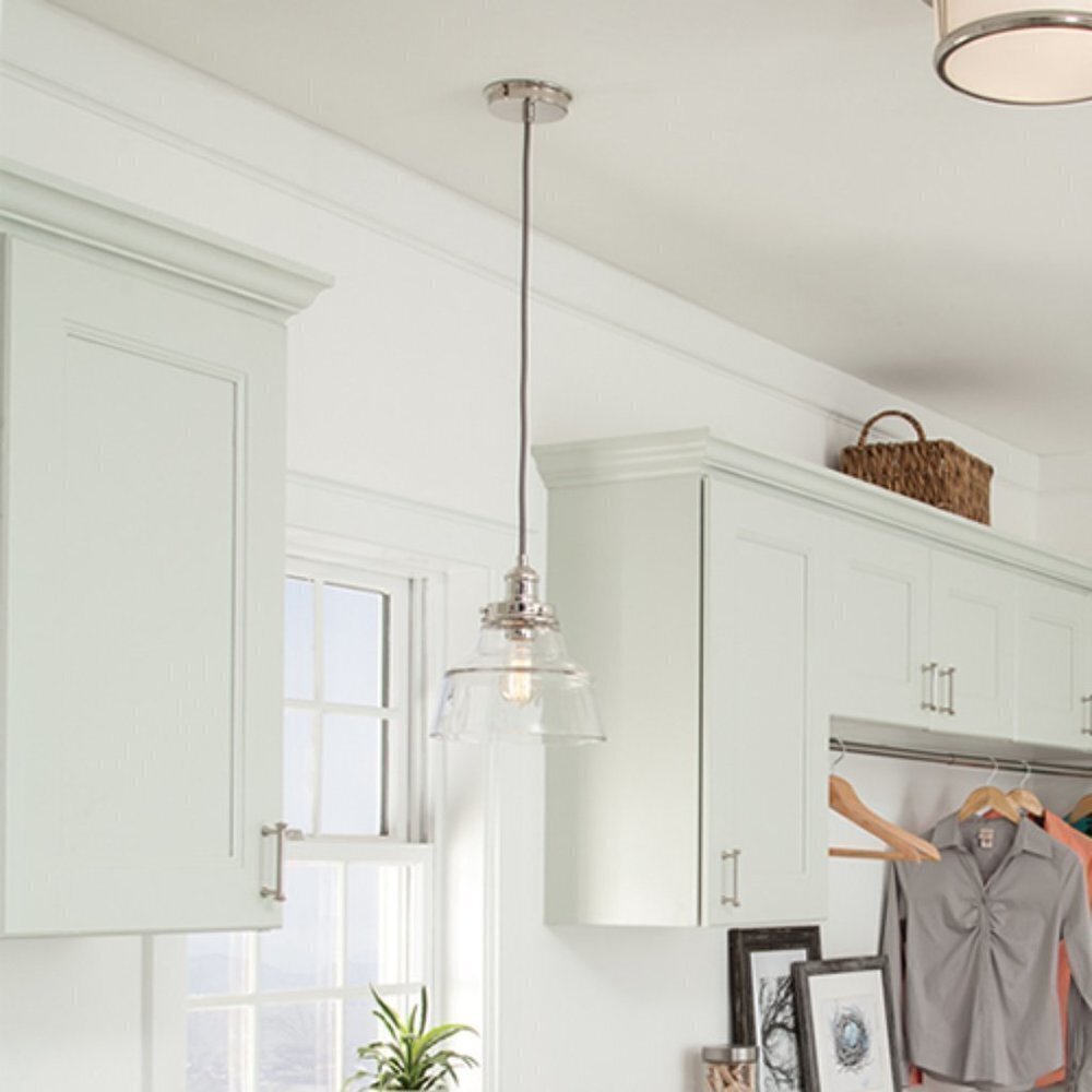 FEISS One Light Pendant Polished Nickel